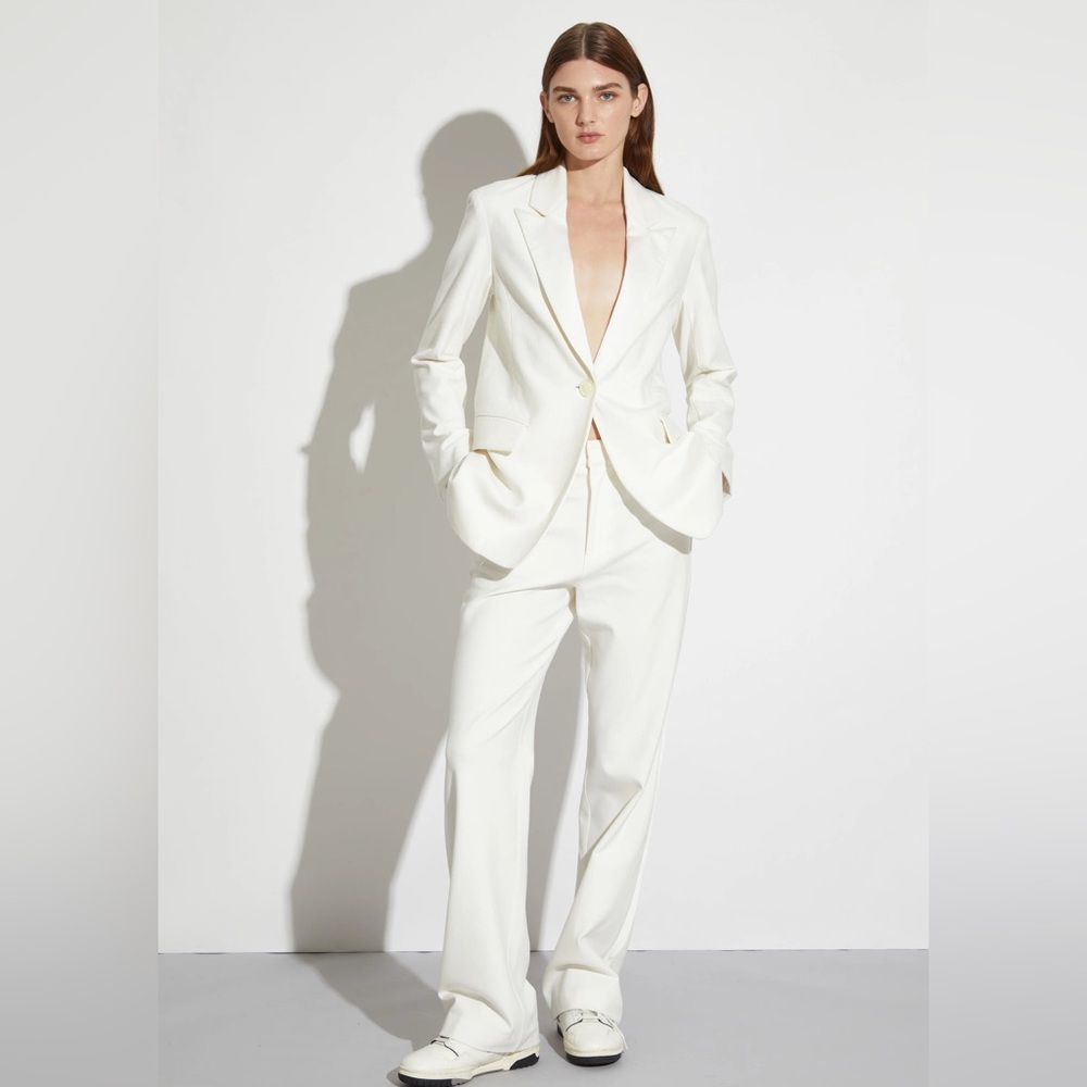 NWT: Saint Art New York White Dylan Tuxedo Jacket